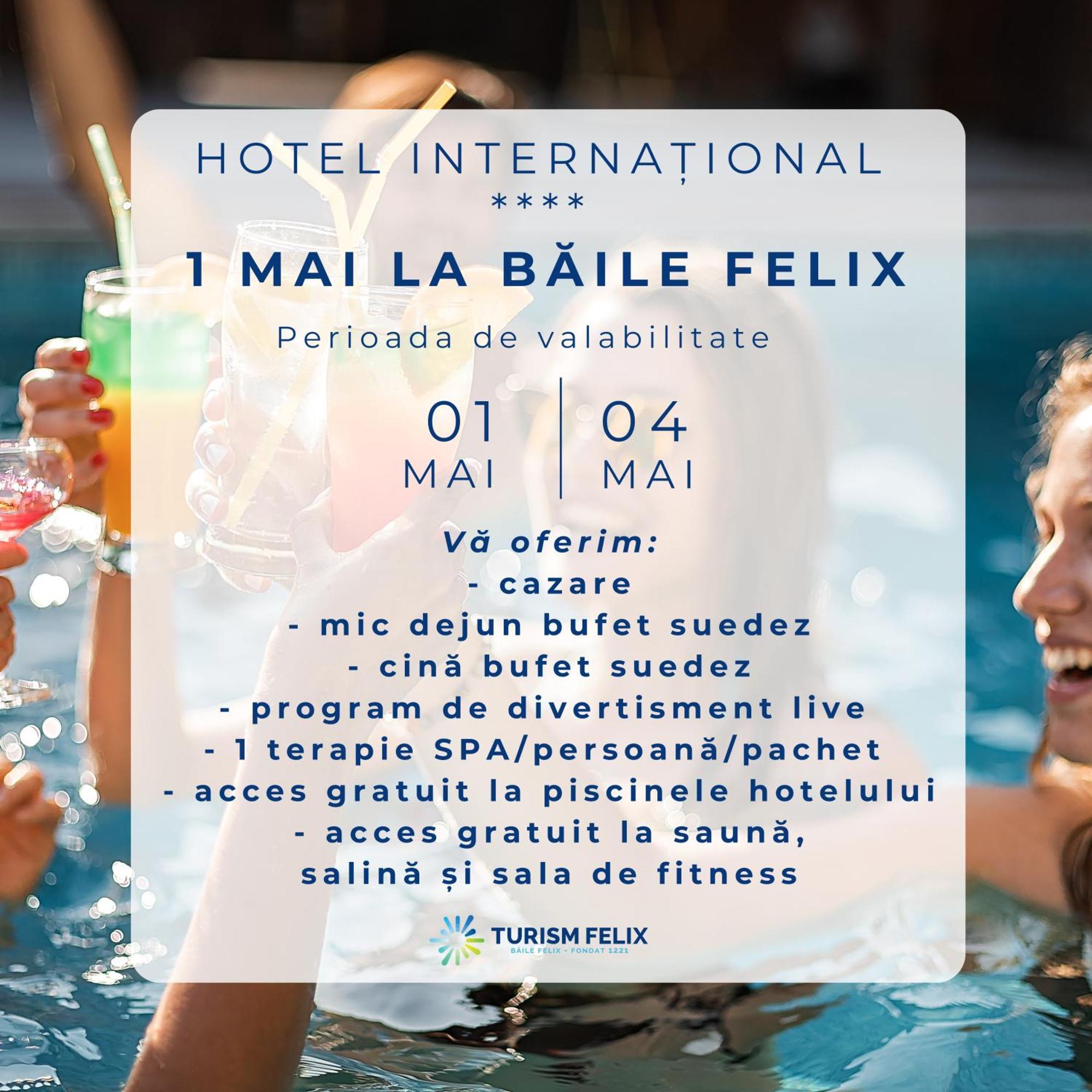 Hotel International Băile Felix Eksteriør billede